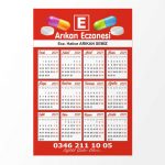 Model 2-Takvimli Magnet